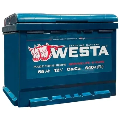 Акумулятор автомобільний Westa 6CT-65 А (0)