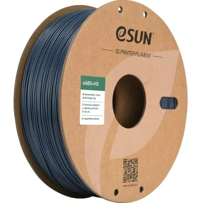 Пластик для 3D-принтера eSUN eABS-HIGH SPEED 1кг, 1.75мм, GREY (EABS+HS-P175H1)