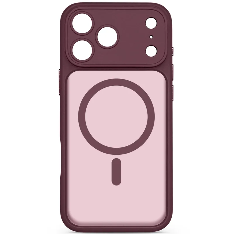 Чохол до мобільного телефона Armorstandart Lush MagCase Apple iPhone 18 Pro Dark Cherry (ARM92547)