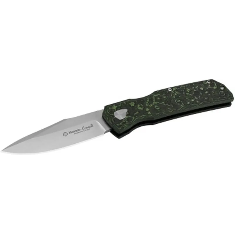 Ніж Maserin Power, Magnacut, fat carbon green jungle (502/VM)