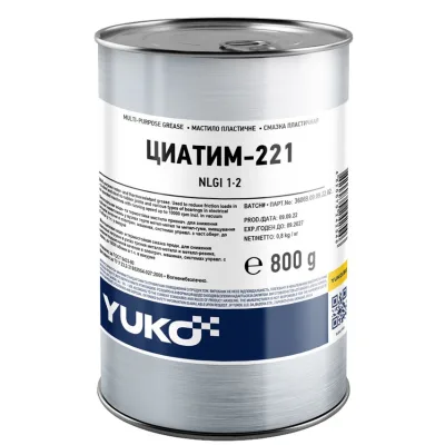 Мастило автомобільне Yuko ЦИАТИМ-221 1л (4820070242546)
