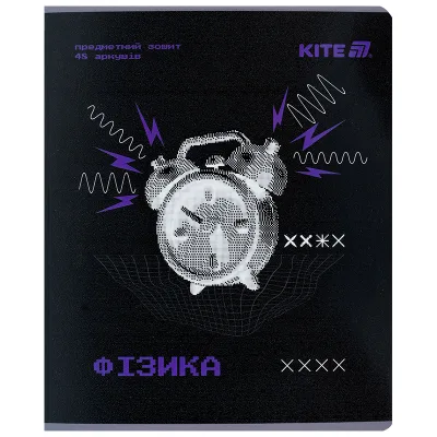 Зошит Kite предметний Techno 48 аркуші, клітинка, фізика (K25-240-2)