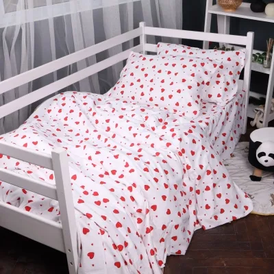 Постільна білизна MirSon 015 Love Фланель 175х210 двоспальний (2200009652639)
