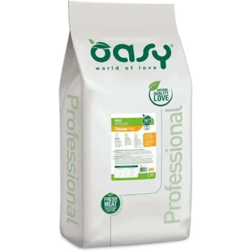 Сухий корм для кішок OASY LIFESTAGE Sterilized курка 18 кг (8053017349374)
