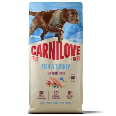 Сухий корм для собак Carnilove True Fresh Fish & Turkey 12 кг (8595602582082)