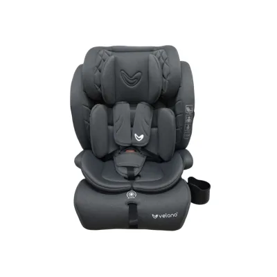 Автокрісло Velano Flexo i-Size 76150 см, ISOFIX + Top Tether/ремінь, grey (48414)