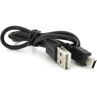 Дата кабель USB 2.0 AM to Mini 5P 0.4m black Voltronic (YT-C/AM-0.4MnB/21040)