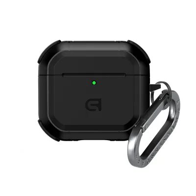 Чохол для навушників Armorstandart Panzer для Apple Airpods 4 Black (ARM82552)