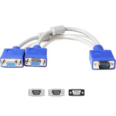 Перехідник VGA M to 2 VGA F 10 cm Atcom (10800)