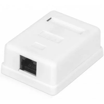Комп'ютерна розетка RJ45x1 STP cat.5e Kingda (KD-WP6036-C5e)