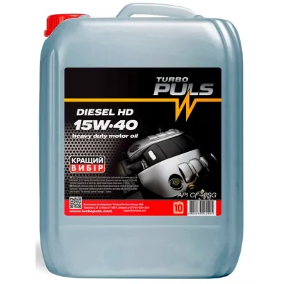 Моторна олива TURBO PULS DIESEL HD 15W-40 API CF-4/SG  9л (4820070244991)