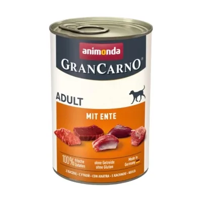 Консерви для собак Animonda GranCarno Adult with Duck 400 г (4017721828017)