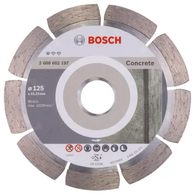Диск пильний Bosch Standard for Concrete 125-22.23, по бетону (2.608.602.197)