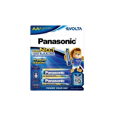 Батарейка AA Evolta лужна 2pcs Blister Panasonic (LR6EG/2B)