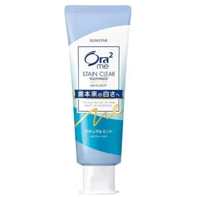 Зубна паста Sunstar Ora2 Me Natural Mint Для білизни зубів та проти нальоту 130 г (4901616011007)