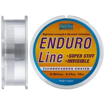 Волосінь Brain Enduro 50 m 0,082 mm #0.25, 0.54 kg, 1.2 lb, ц.: smoke (1858.70.06)