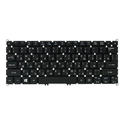Клавіатура ноутбука Acer Aspire E3-111/V5-122 чорний, без рамки (KB311248)