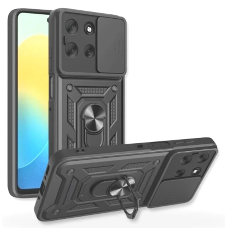 Чохол до мобільного телефона BeCover Military Motorola Moto G56 Black (715036)