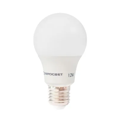 Лампочка EVROLIGHT 12Вт 4200К A-12-4200-27