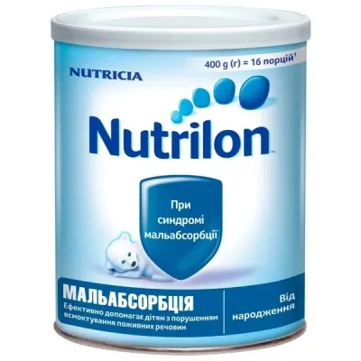 Дитяча суміш Nutrilon Мальабсорбція, 400 г (8718117608430)