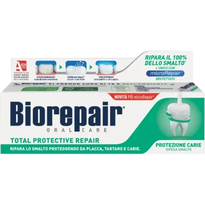 Зубна паста Biorepair Абсолютний захист і відновлення 75 мл (8017331048429)