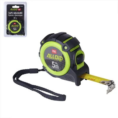 Рулетка Alloid Pro, з автостопом, 5м/19мм, MT-740519 (MT-740519)