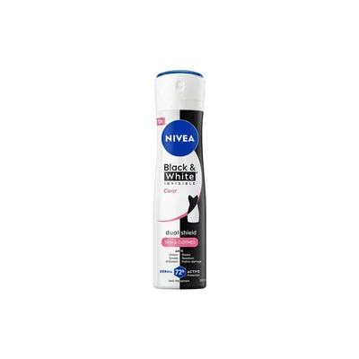Антиперспірант Nivea Black & White Invisible Clear Anti-Perspirant 150 мл (4006000026596)