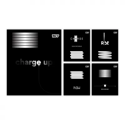 Зошит Yes Energy level А5 48 аркушів клітинка (768906)