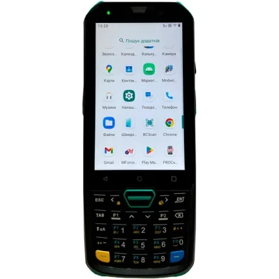 Термінал збору даних ІКС H4 2D MT6762/4GB/64GB/26 keys/GPS/BT/LTE/4"/IP67/Android (ІКС- H4)