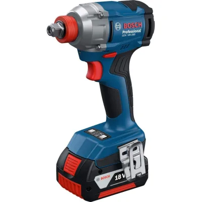 Гайковерт Bosch GDX 18V-285 18V, 2x4Ah, до 3600об/хв, 285Нм, квадрат 1/2", ЗП кейс 1.1кг (0.601.9N2.102)