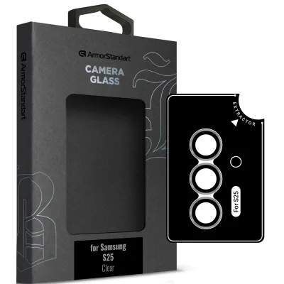 Скло захисне Armorstandart Camera Supreme BI Samsung S25 Clear (ARM83219)