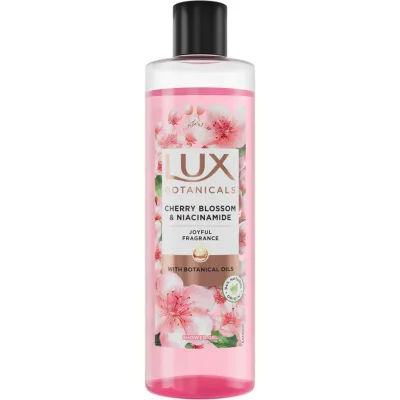 Гель для душу Lux Botanicals Цвіт вишні та ніацинамід 480 мл (8720181499814)