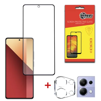 Скло захисне Dengos Xiaomi Redmi Note 13 Pro 4G + camera module glass (DG-TGSCP-03)