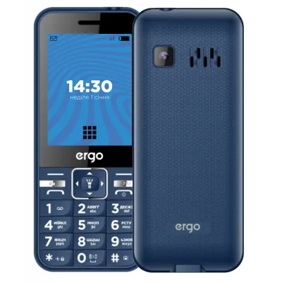 Мобільний телефон Ergo E281 Blue