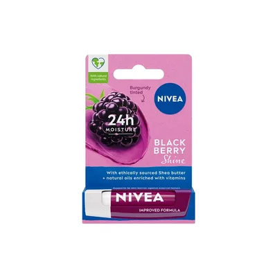 Бальзам для губ Nivea Blackberry Shine 4.8 г (4006000002033)