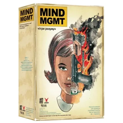 Настільна гра Geekach Games MIND MGMT: Ігри розуму (укр.) (GKCH170mm)