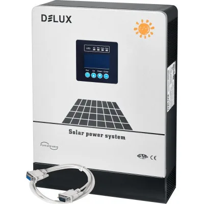 Сонячний інвертор Delux NKH-PRO-5KW 48V 80А MPPT (90021796)