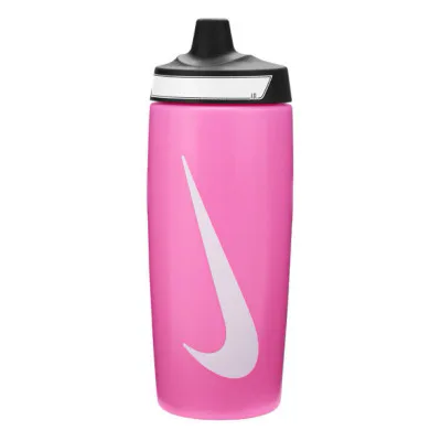 Пляшка для води Nike Refuel Bottle 18 OZ рожевий, чорний, білий 532 мл N.100.7665.634.18 (887791745378)