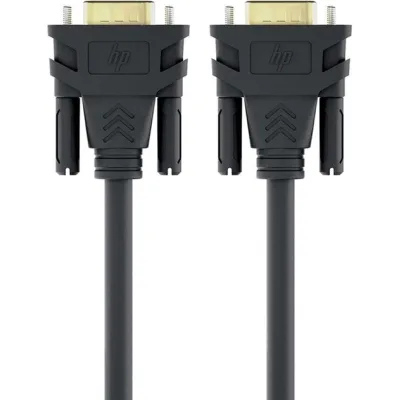 Кабель мультимедійний VGA M to VGA M 1.0m 1080p60Hz black HP (HP_DHC-VG100-1M)