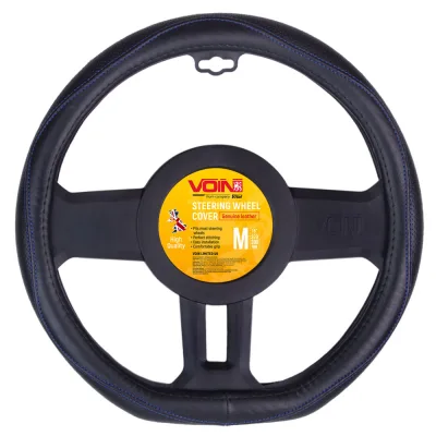 Чохол на руль VITOL M чорн (VLOD-LF2161 BK R/BL M)