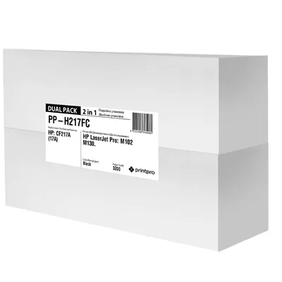 Картридж PrintPro HP CF217A DUAL PACK (PP-H217FC)