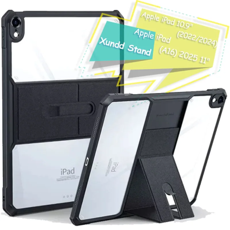 Чохол до планшета Xundd Stand Apple iPad 10.9" (2022/2024)/iPad (А16) 2025 11" Black (713247)