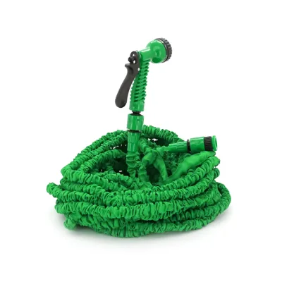 Шланг для поливу Voltronic KY-600G, 20-60м/200ft, + розпилювач, насадка на кран, Green, Box (KY-600G)