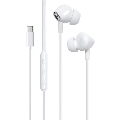Навушники Vention Echo Lite USB-C In-Ear Wired White (GBBWAV)