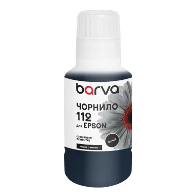 Чорнило Barva Epson 112 127 мл, special, pigmented black, OneKey (E112-1015)