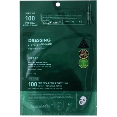 Маска для обличчя VT Cosmetics Pro Cica Reedle Shot 100 2 Step Hydrogel Mask (8803463007362)