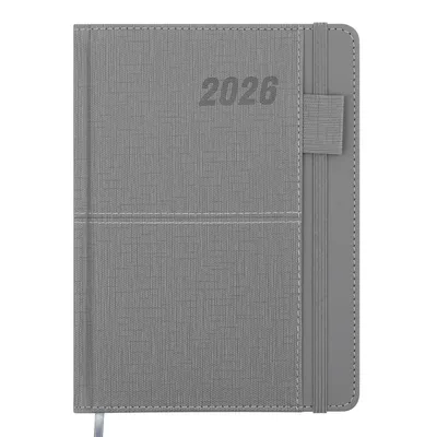 Тижневик Buromax датований 2026 FOREVER, А5 сірий (BM.21108-09)