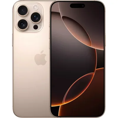 Мобільний телефон Apple iPhone 16 Pro Max 256GB Desert Titanium (REF B) BREEZY (2BMYWX3)