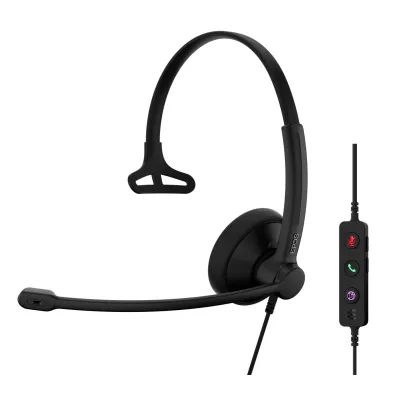 Навушники Epos Impact 100 MS Mono USB-C+A Black (1001419)