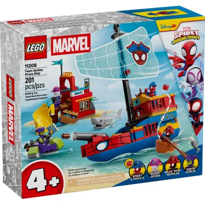 Конструктор LEGO Spidey Піратський корабель команди Павука (11208-)